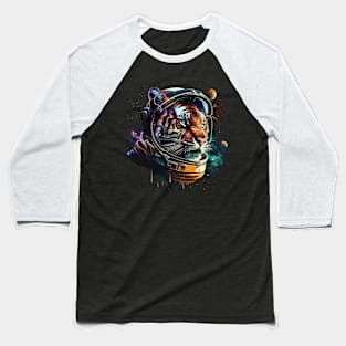 space tiger Baseball T-Shirt
